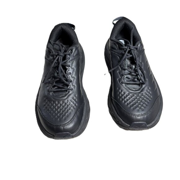 Hoka One Womens Black Leather Bondi SR Walking Shoes Size 6.5 Regular Width - Picture 13 of 13